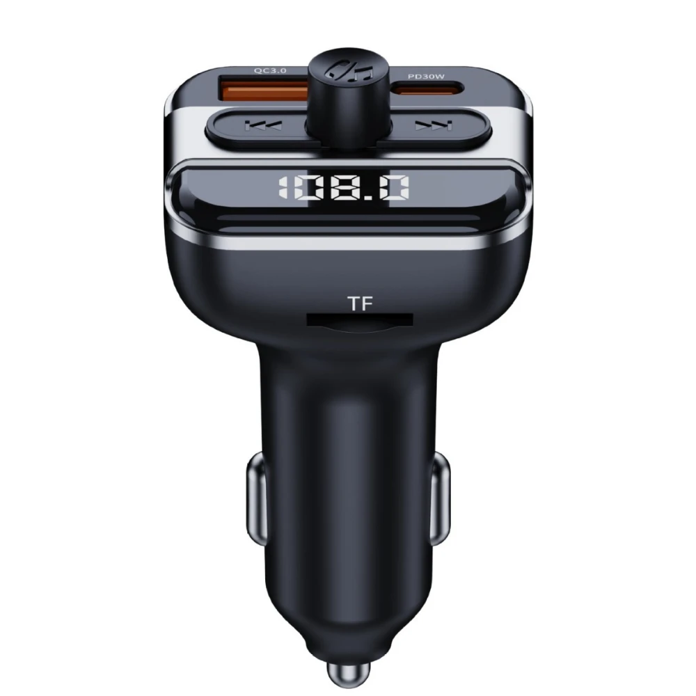 Car Multifunctional USB Fast Charger with Adjustable Ambient Light