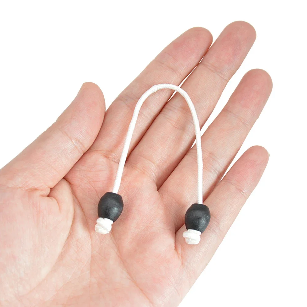 1pc 2pcs 11-12cm Wishbone Rope With Stopper Ball Spearfishing Rubber Latex Band Wishbone V Accessories Water Sports