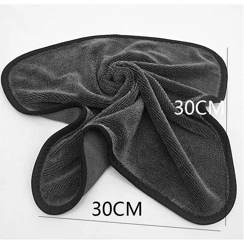 500GSM 초극세사 매직 클리너 천, 주방, 자동차, 안경, 전자제품용, 얼룩 없이 사용 가능, 세탁 가능, 오래 지속됨