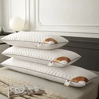 Quilted Elongated Pillow 1.2/1.5/1.8m Adult Elongated Couple Neck Care Long One Piece Pillow Neck Pillow for Hotels and Home Use 2
