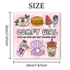 COMFY GIRL Bold-easy Patterns Coloring Book for Adults Cute Drawing Book Perfect Gift for Party and Birthday 2