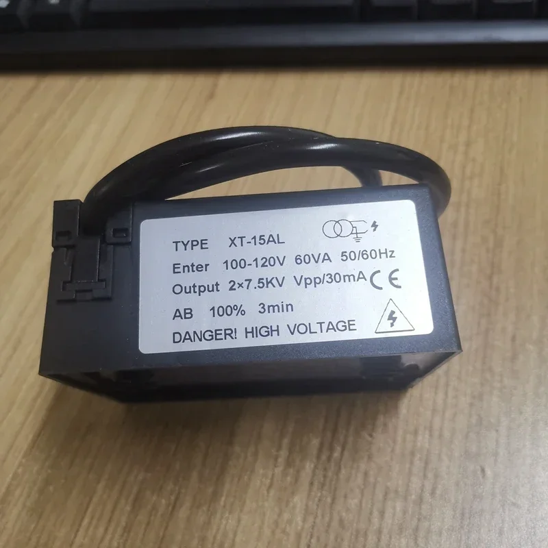 폐유 버너용 이중 전극 점화 변압기, 고전압 펄스 점화 변압기, 화구, 1*15KV, 2*7.5KV