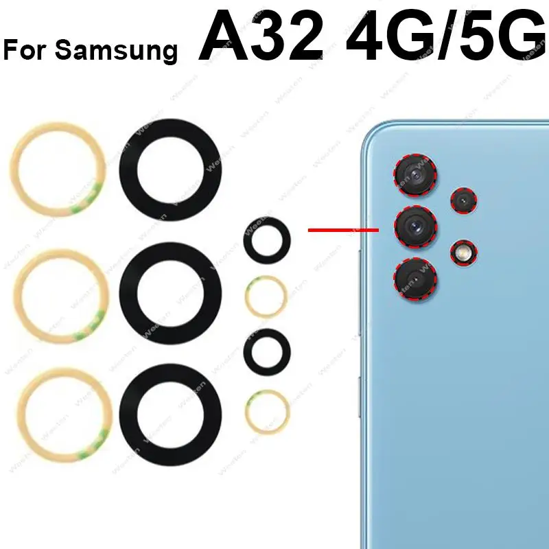 Enhanced Camera Glass Lens with Adhesive Repair Parts