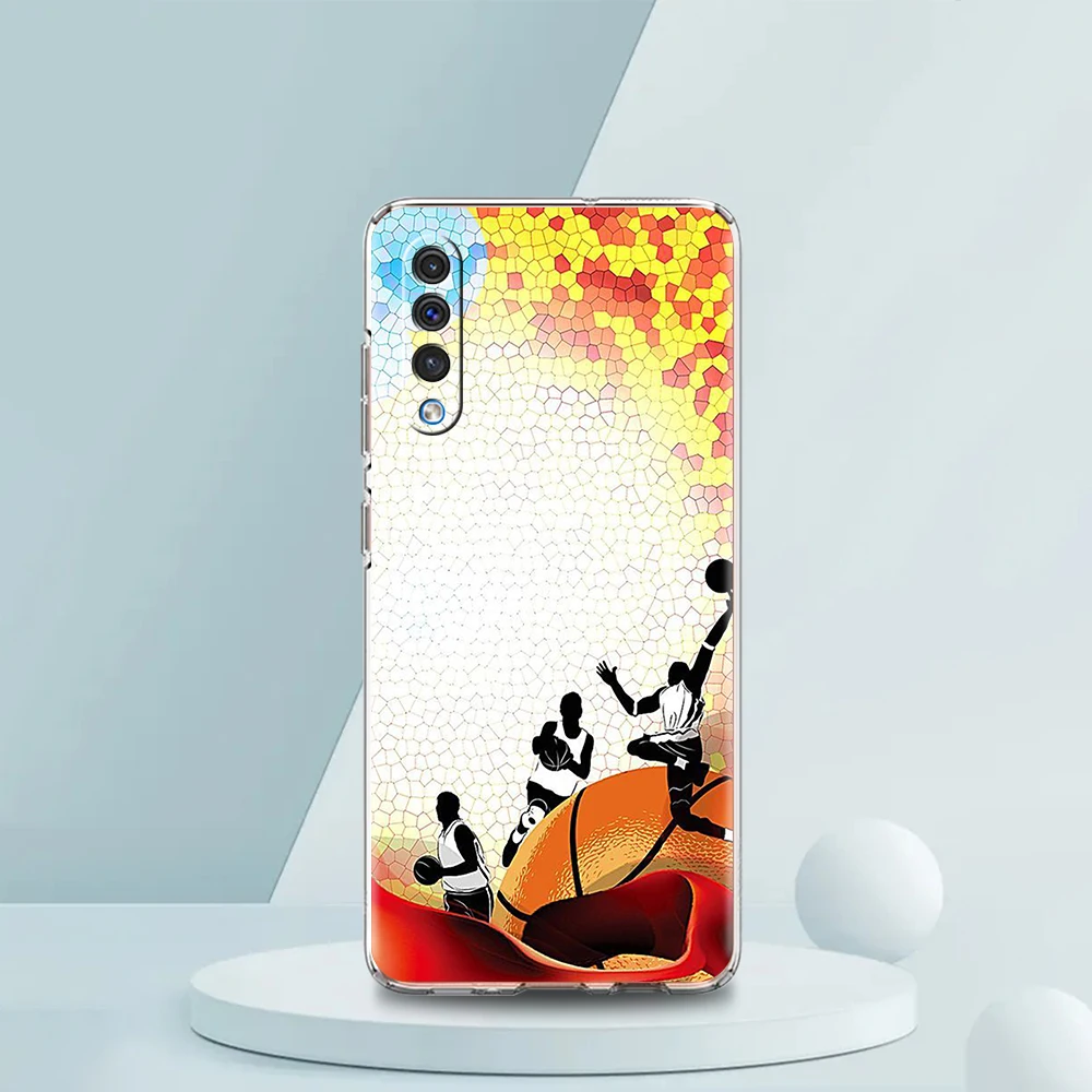 Basketball Korb Sport Transparente Handyhülle für Samsung Galaxy A12 A50 A52 A70 A40 A10 A20 A30 A02 A03S A04 Silikonhülle – Detail 5