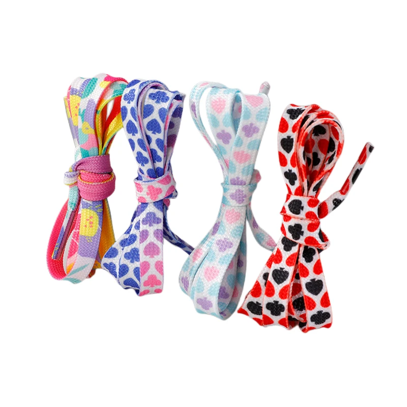Lacets Lumineux Plats Colorés En Toile, Cordes De Chaussures, Baskets