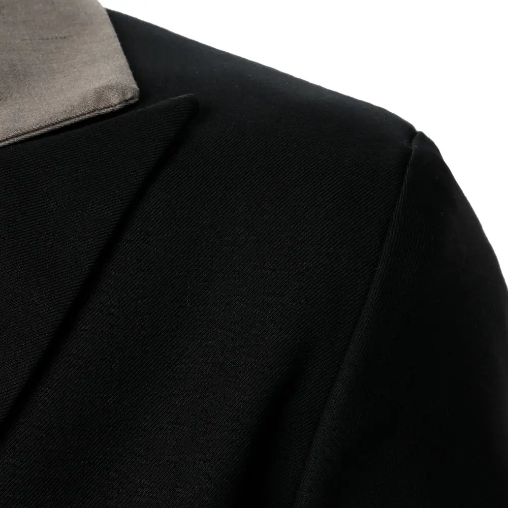 Men's Suit Keep Warm Windproof Business Casual Men's Coat Holiday Gift Banquet Wedding Conference Jacket Top Wear