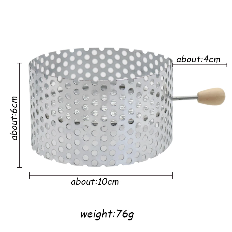 1PC Hookah Charcoal Holder Heat Chicha Aluminum Alloy Shisha For Hookah Bowls Cachimba Narguile Smoking Accessories 6