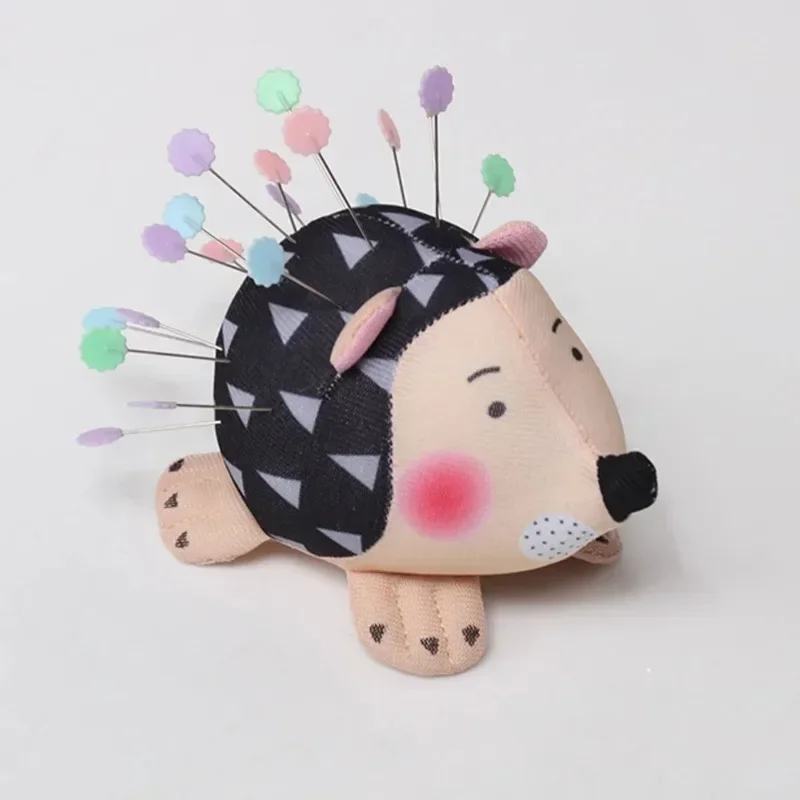 Hedgehog Pin Cushion DIY Craft Needle Holder for Sewing Cross Stitch Handmade Tool Apparel Sewing Supplies
