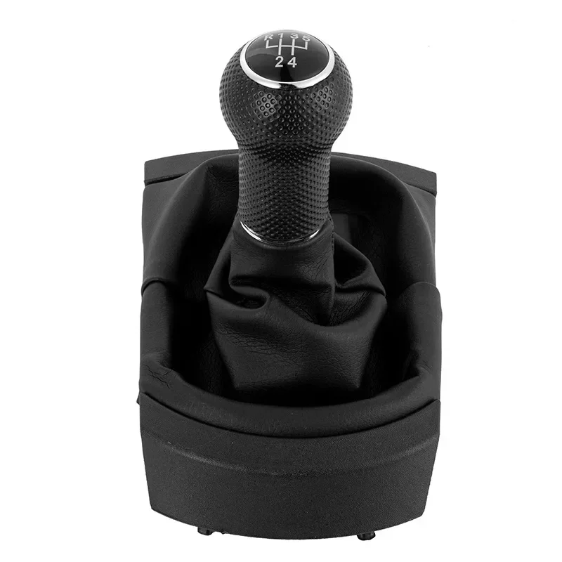 5 Speed Car Gear Shift Knob for Seat Ibiza 2002 2003 2004 2005 2006 2007 2008 with Boot Cover Gaitor Accessories