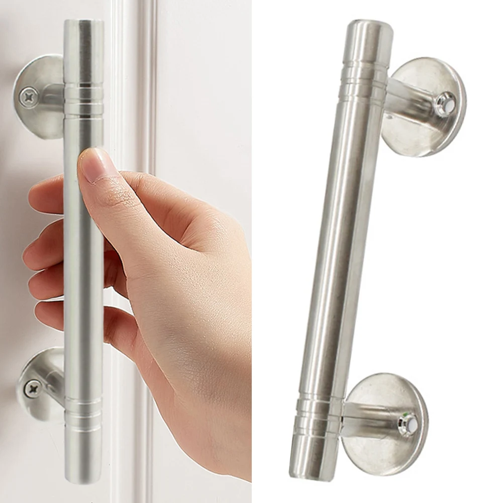 Description Picture 3 of itemVintage Style Double Iron Door Handle Adjustable Stainless Steel Installation Screws Included Suitable For Various Doors