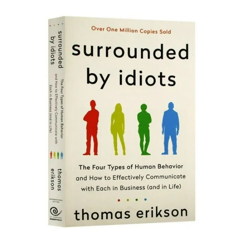 

The Ultimate Guide to Human Behavior: Surrounded By Idiots (English Novel) by Thomas Erikson - A Must-Read Book on Languages