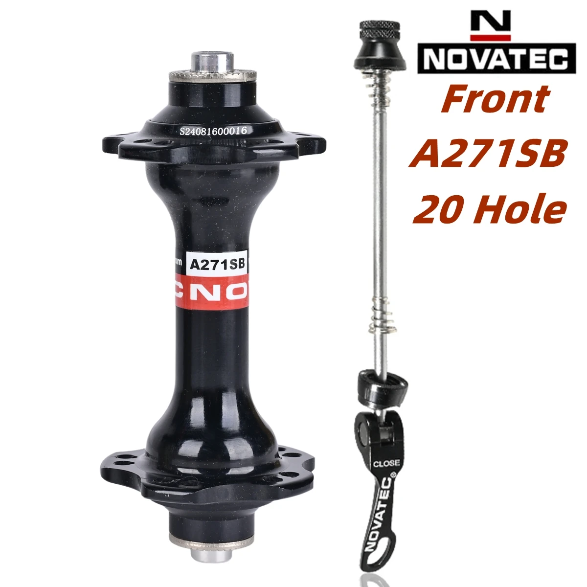 Novatec A271SB & F372SB Road Hub Ceramic Bearings – Front & Rear