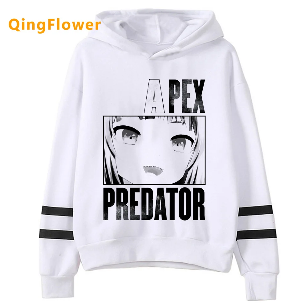 

Толстовки Hololive женские в стиле 90-х, забавная рубашка с капюшоном, Женская винтажная одежда