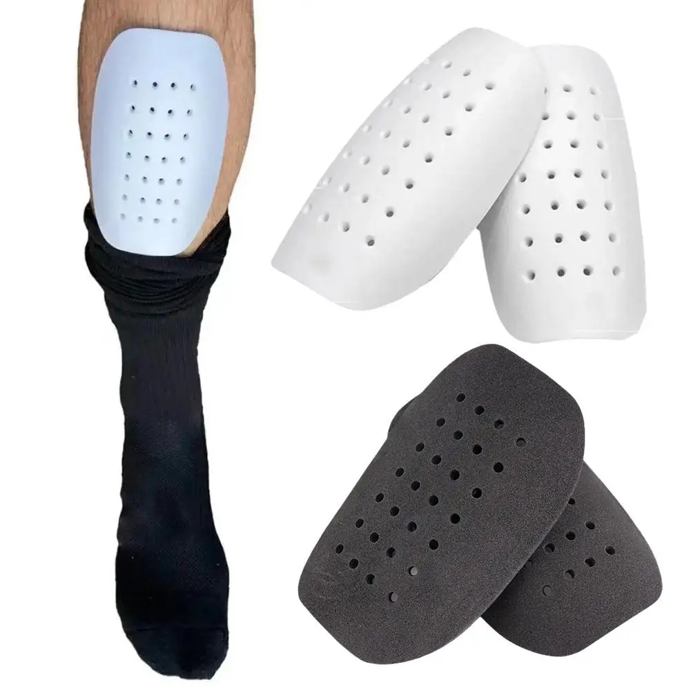 

1Pair Mini Football Shin Pads Portable Soccer Training Protector Wear-resistant Accessories Leg Shank Absorbing Board Shock Q7V9