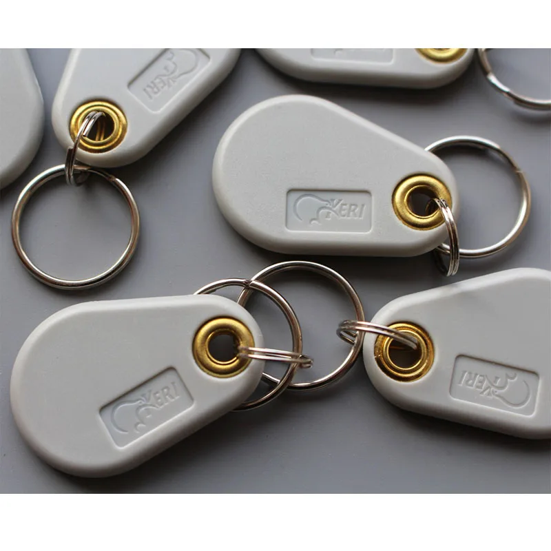 20개/묶음 125Khz T5577 RFID EM 카드 태그, 읽기 및 쓰기 가능한 접근 제어용 열쇠고리