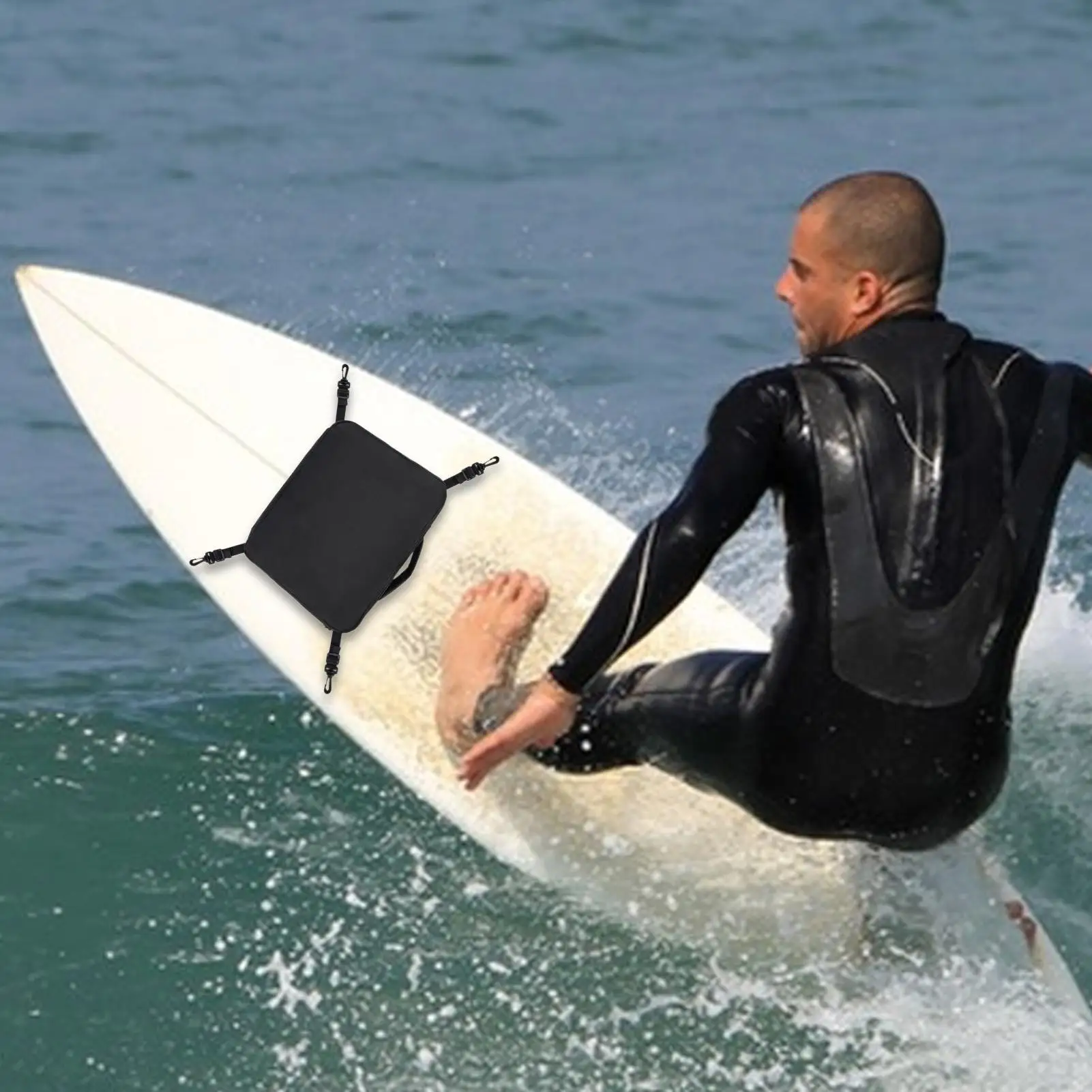 Paddleboard Deck Bag SUPPaddle Storage Bag Paddle Deck Refrigerator Bag Elastic mesh Storage Bag Sup Accessories