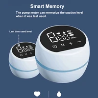 Portable Electric Breast Pump Breast Pump with LED Screen Milk Puller for Breastfeeding Low Noise 180ml Milk Bottle BPA-free 2
