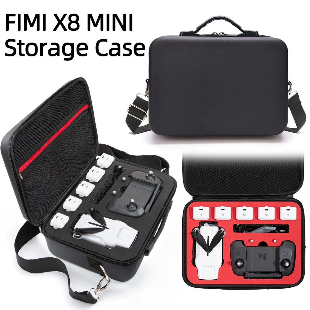 

Shoulder Bag for FIMI X8 MINI Storage Case Drone Accessories Carrying Case Controller Batteries Handbag