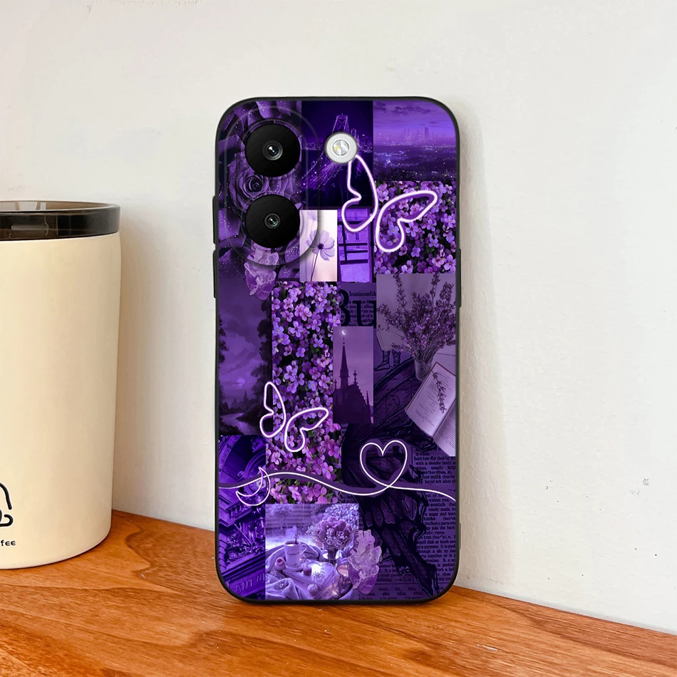 Creative Fruit Pattern Slim Silicone Phone Case with Lens Protection - Soft Back Cover
