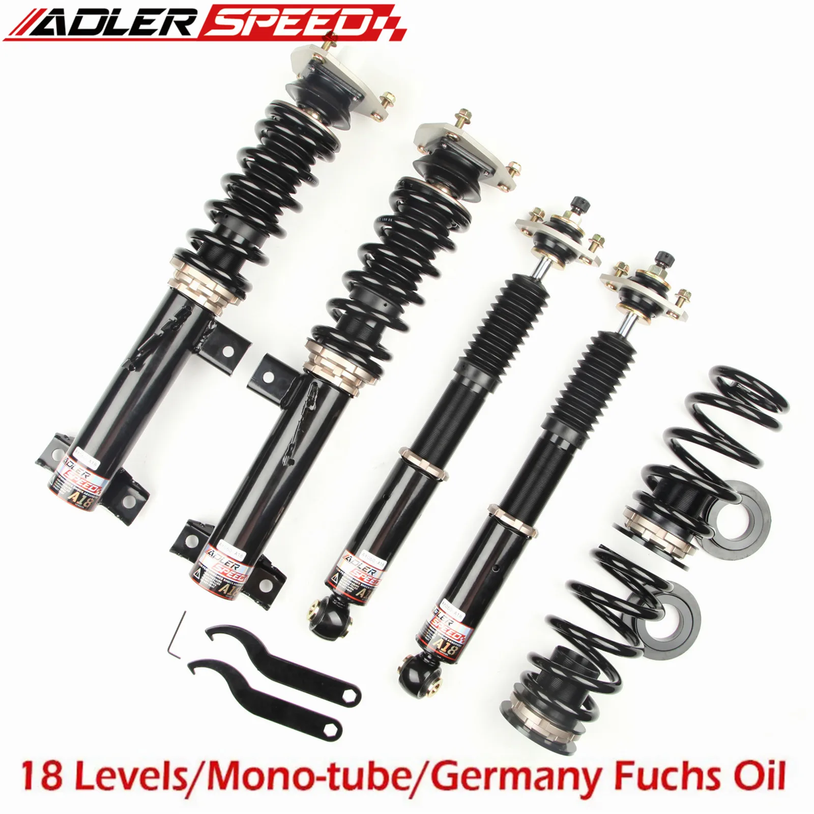 

18 Damper Coilovers For 92-98 BMW 325i 328i M3 E36 RWD Adj. Height Shocks Struts