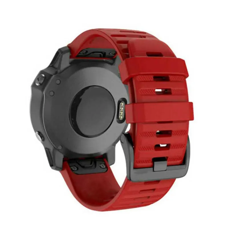 Silicone Quick Release Smart Watch Band - 22mm/26mm