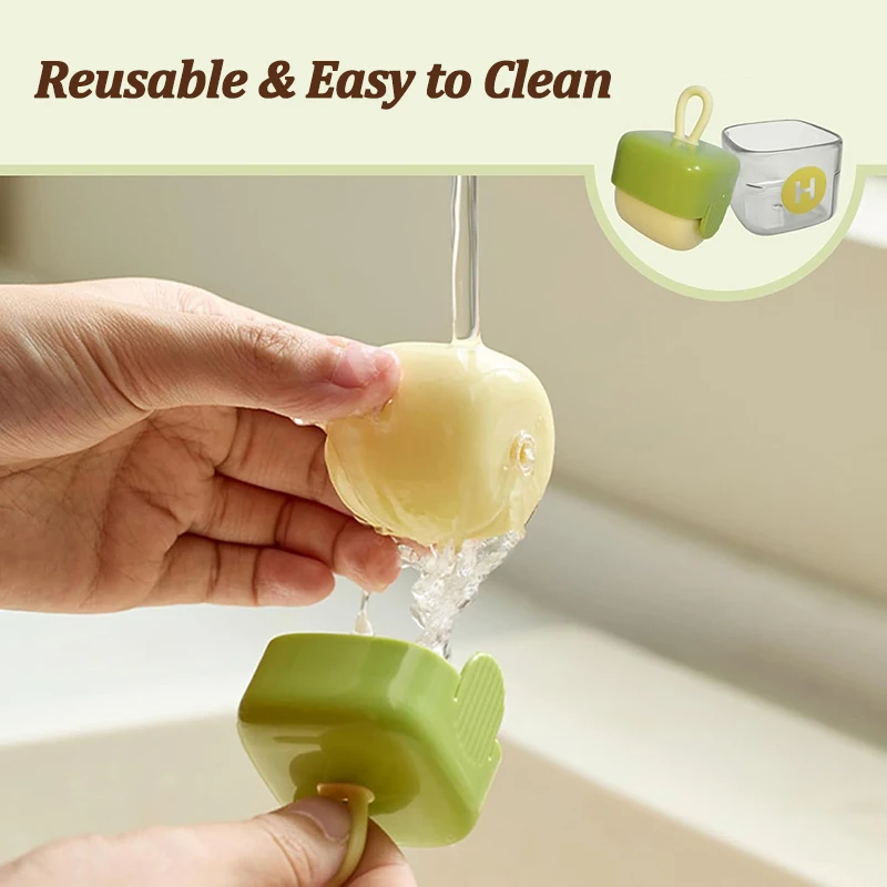 Washable Lint Remover Reusable Clothes Hair Sticky Roller Portable Pet Hair Remover Dust Removal Brush For Household Cleaning 3