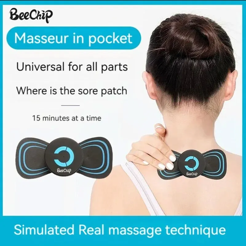 Cervical Neck Massager Electric Massager For Neck TENS Neck Massager 6  Modes Portable Decompression Massageado Machine For Neck - AliExpress