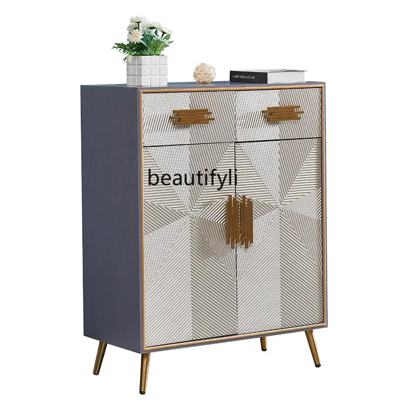 

Shoe Cabinet Home Doorway Affordable Luxury Style Household Entrance Cabinet Side Cabinet Storage Cabinet Living Room Storage