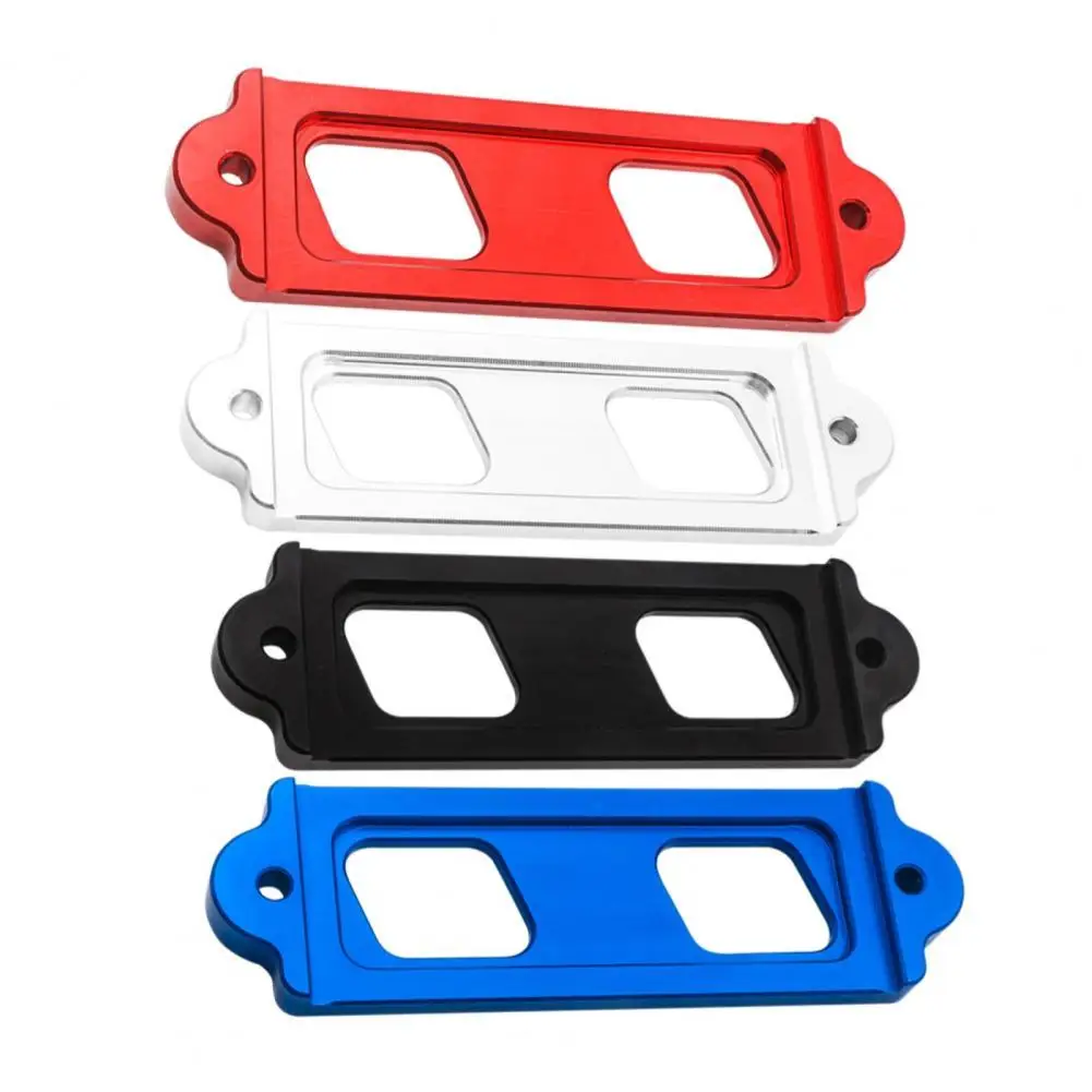 Useful Easy to Install 4 Colors Aluminum Alloy Battery Fixing Bracket Battery Fixing Holder Battery Tie Down repair fixed platform electronic circuit board clamp column k 203 bracket fixing strong magnet aluminum alloy material