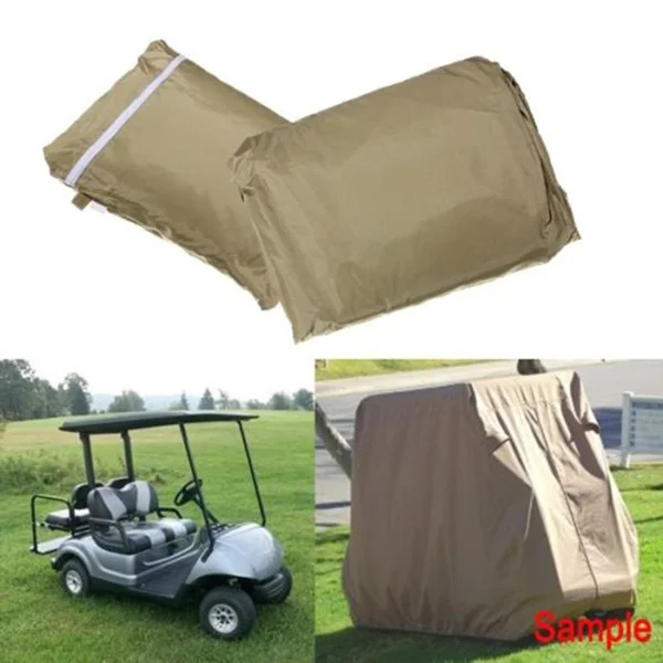 

Waterproof Golf Cart Cover Rain 2/4 Passenger for Club Car EZ-GO Model - Size S L
