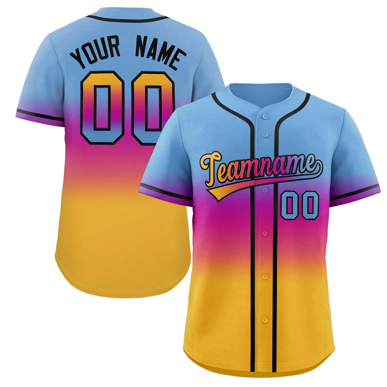 Personalized Baseball Jersey Full Sublimation Sports Softball Game Training Shirt baseball jersey