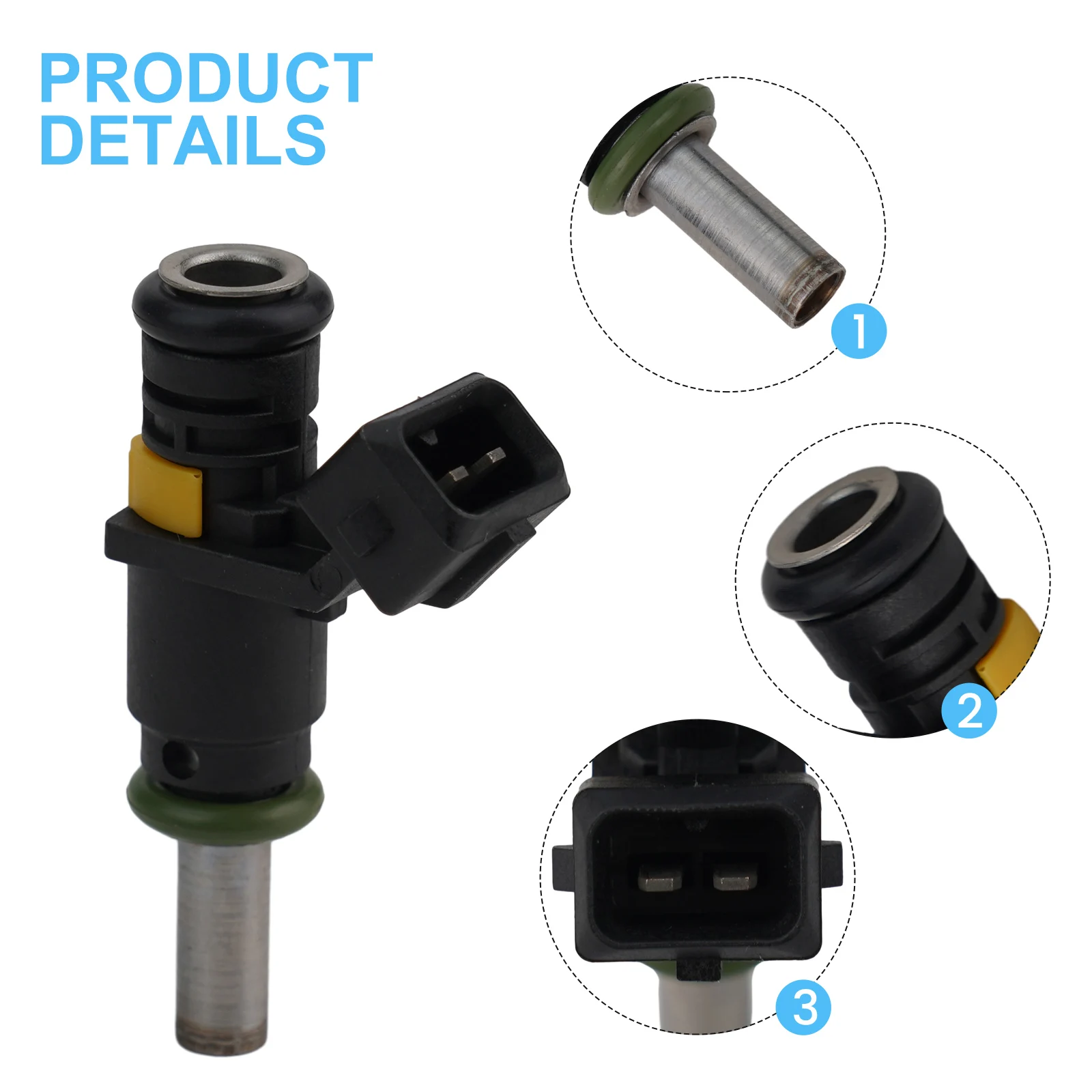 

Car Fuel Injector ForMercury MarinerOutboard Parts Fuel Supply SystemInjector 8M6002428 For HP Liter75 For HP4-Stroke