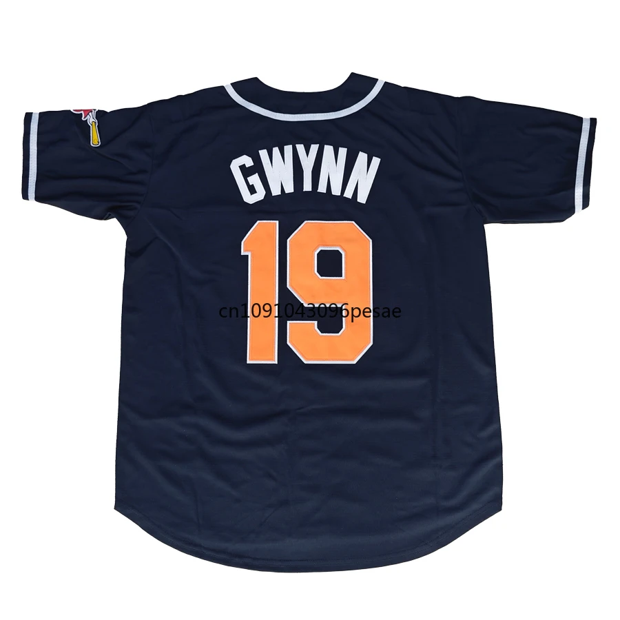 Tony Gwynn Jersey American San Diego Retro Baseball Jerseys 51 Trevor Hoffman Jersey 24 Rickey Henderson Us Mens M-3XL