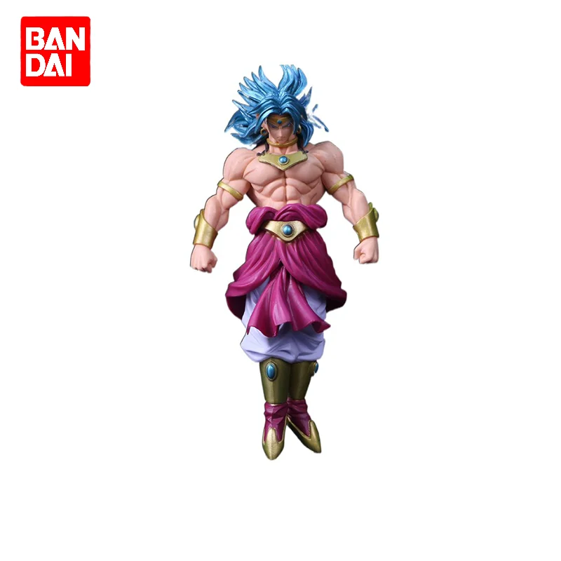 

Bandai Anime Dragon Ball Z Grandista Manga Broli Broly PVC Action Figures Black Goku Father Super Bardock Figurine Model Toys