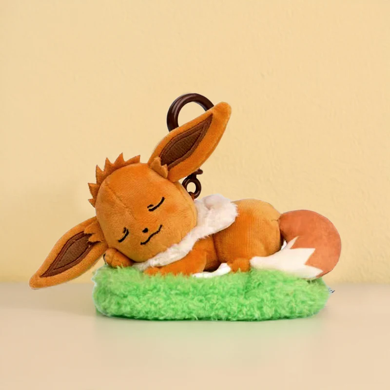10-15cm Pokemon Plush Toy Anime Figure Pikachu Bulbasaur Squirt Eevee Charmander Stuffed Doll Pendant Toy Kids Xmas Gift 4