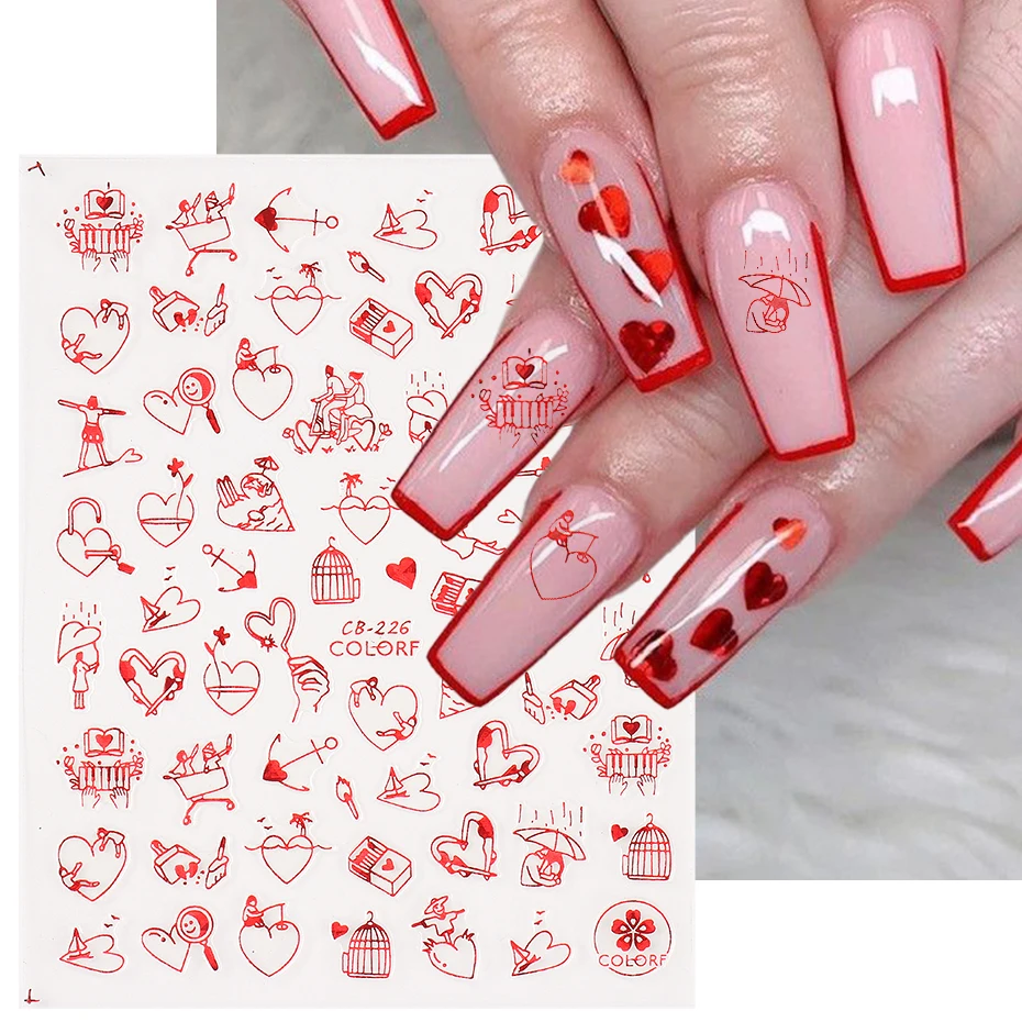 Three Valentine Nail Wraps for $14.99 + FREE Shipping - Kids Activities |  Saving Money | Home Management | Motherhood on a Dime