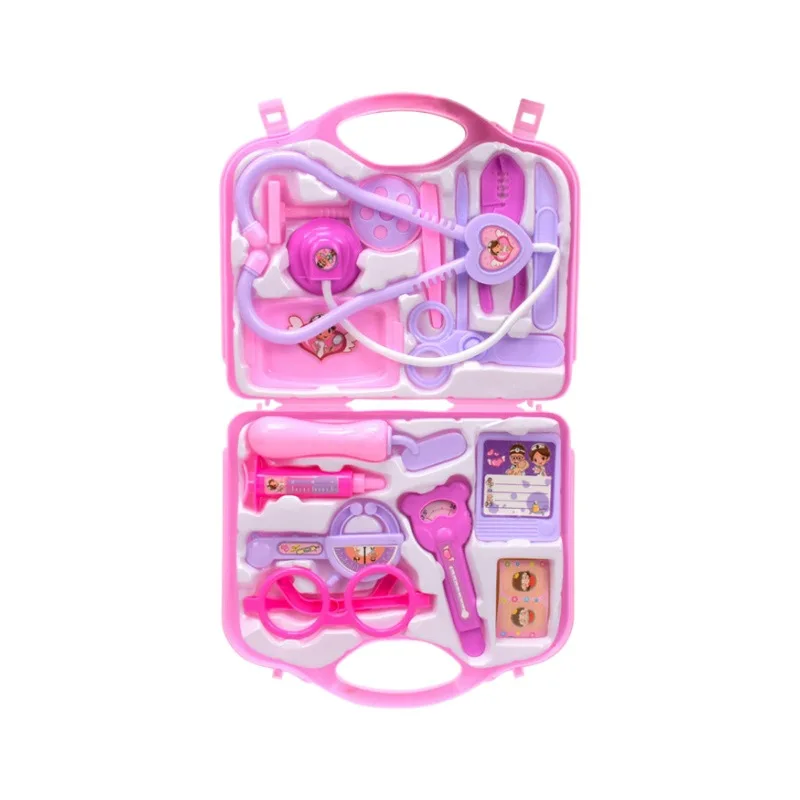 Children Multifunctional Medical Tool Box Toy Portable Suitcase Simulation Doctor Nurse Pretend Play Set Kids Educational Toy