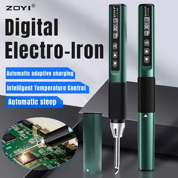 ZOYI ZT-N1 PRO 96W Digital Soldering Iron PD Type-C Portable Welding Pen Intelligent Temp Control Auto Sleep Phone PCB Repair 1