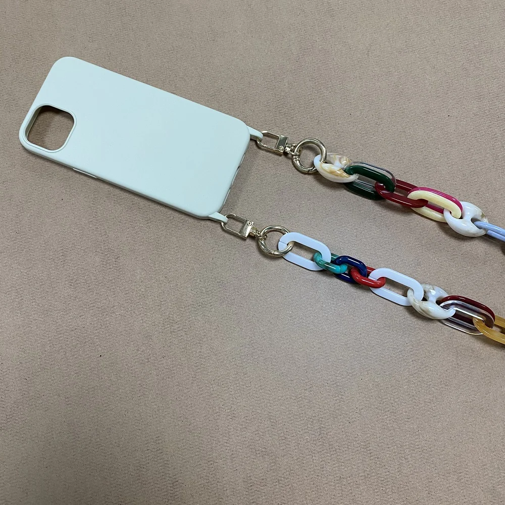 テックアクセサリー Chunky Chain Strap iPhone 12 Case S39e990bf4dd24f40b1fcf80bb877c