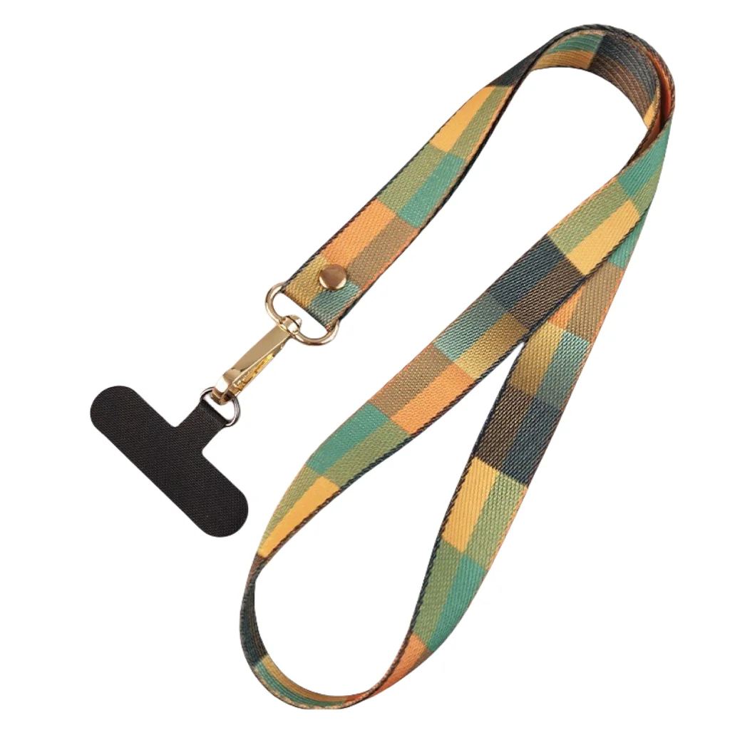 Mobile Phone Broadband Straps Long Painted Totem Lanyard Neck Band Shoulder Cord Anti Loss Rope Hang Retro Ethnic Style Strap phone lanyard