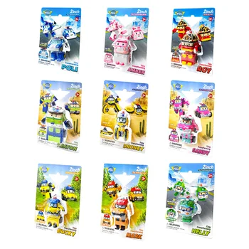 Serie di robot trasformabili in miniatura - Vari modelli, 9 personaggi opzionali, mini action figure deformabili, giocattolo per bambini, regalo per ragazzi