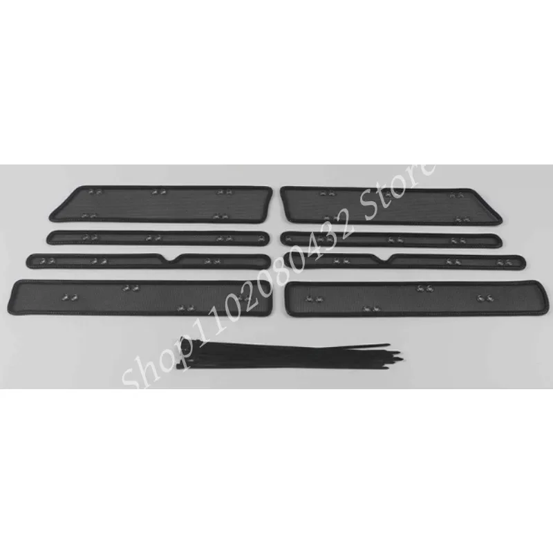 곤충 방지 공기 흡입구 보호 커버 Airin Insert Net Vent Racing Grill For Volkswagen TOUAREG 2022 2.0 필터