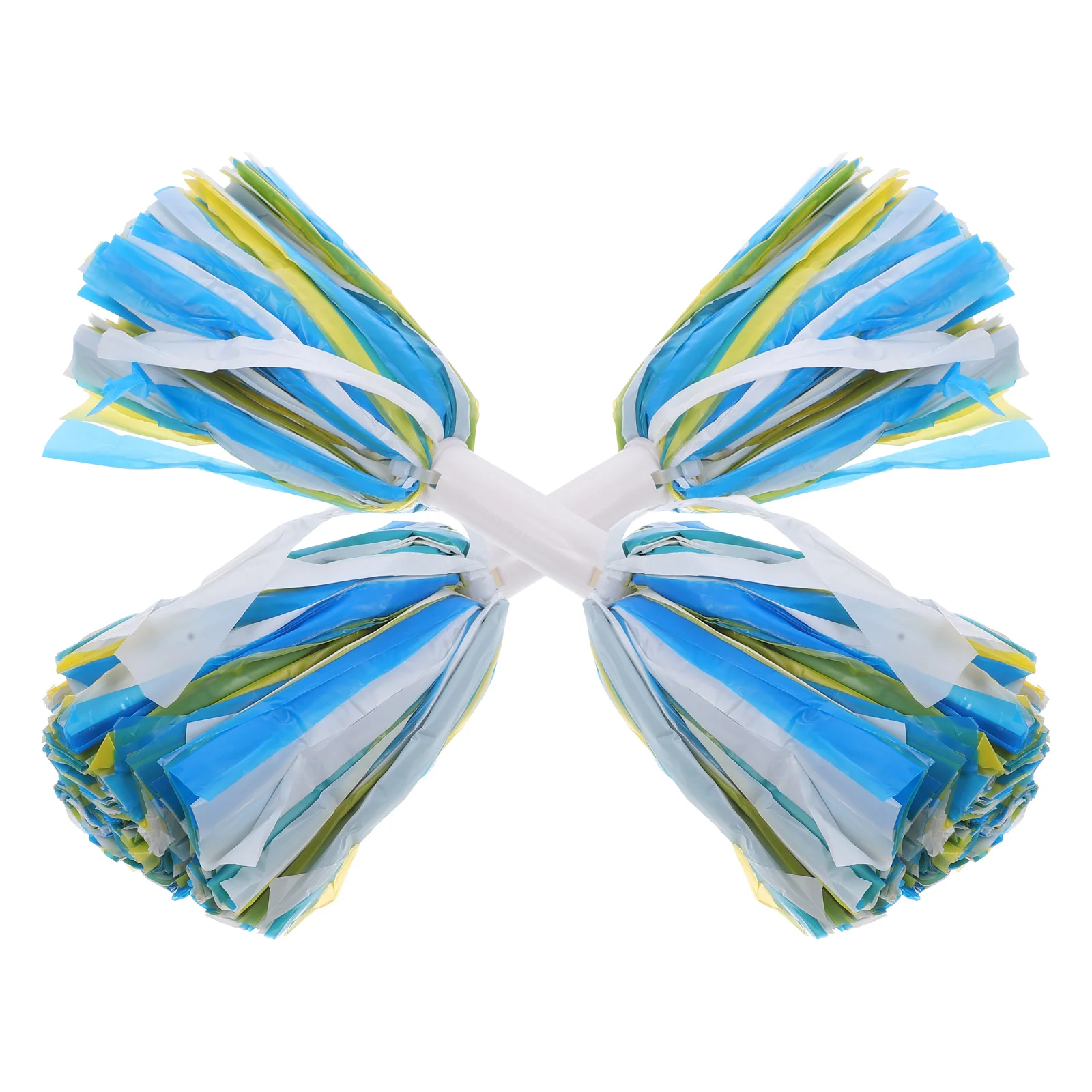 

2 Pcs Ballpit Balls Outdoor Cheerleader Prop Hand Flowers Pom Poms Cheerleading Small Performance