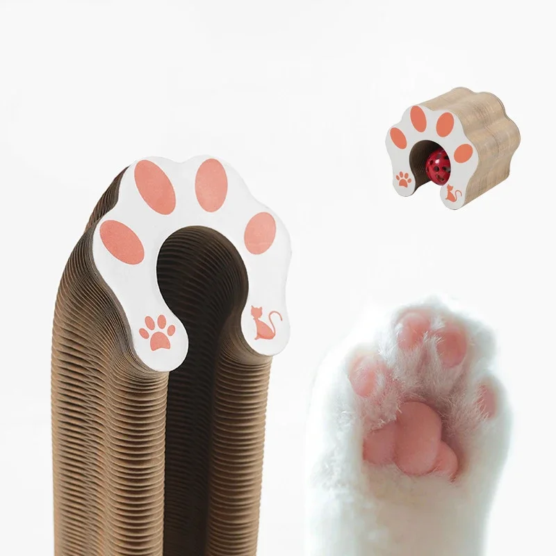 Corrugated Cat Scratcher Toy 4
