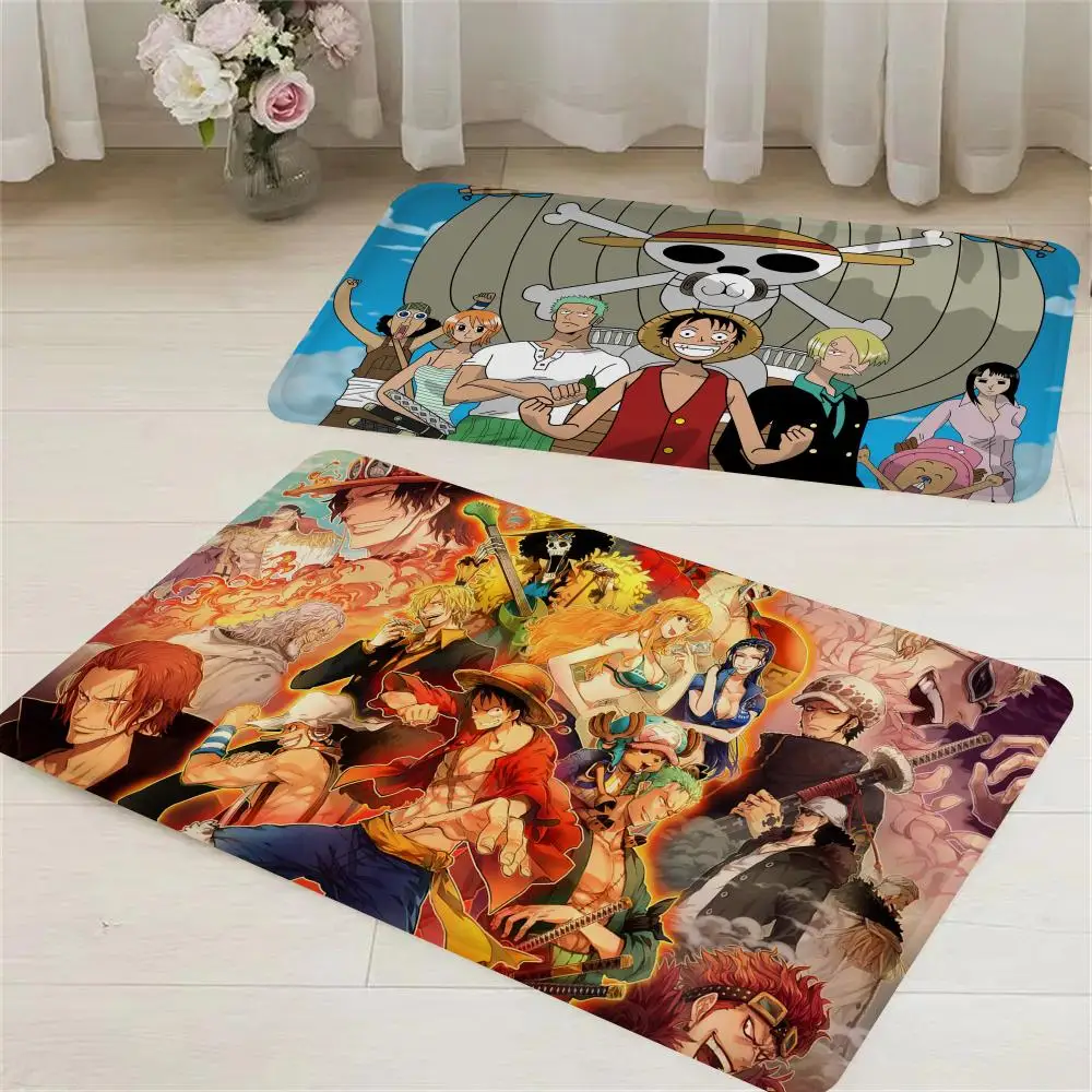

Japan Anime O-One-P-Pieces Floor Mat Room Mats Washable Non-Slip Living Room Sofa Chairs Area Mat Kitchen Alfombra
