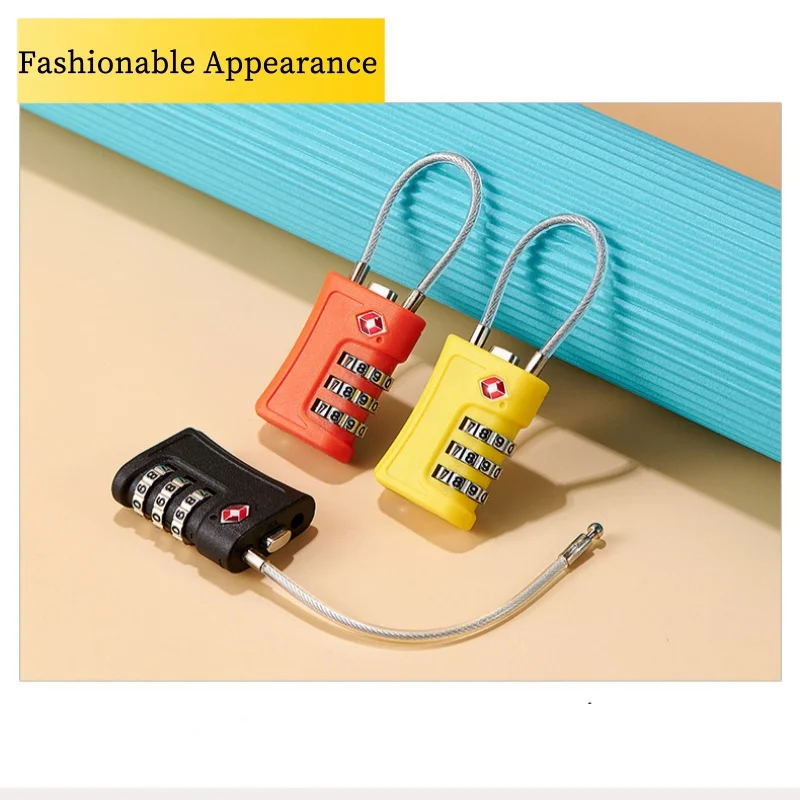 TSA Travel Luggage Mini Security Digit Combination Padlock 3 Digit Anti-Theft Password