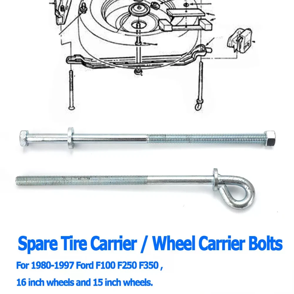 for 1980-1997 Ford Truck Spare Tire Carrier / Wheel Carrier Bolts and Hardware Automobile Accessories