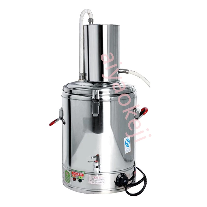 Stainless Steel Distillation Tower Brewing Machine Alcohol Distiller Wine Brandy Brewing Kit Essential Oil 6