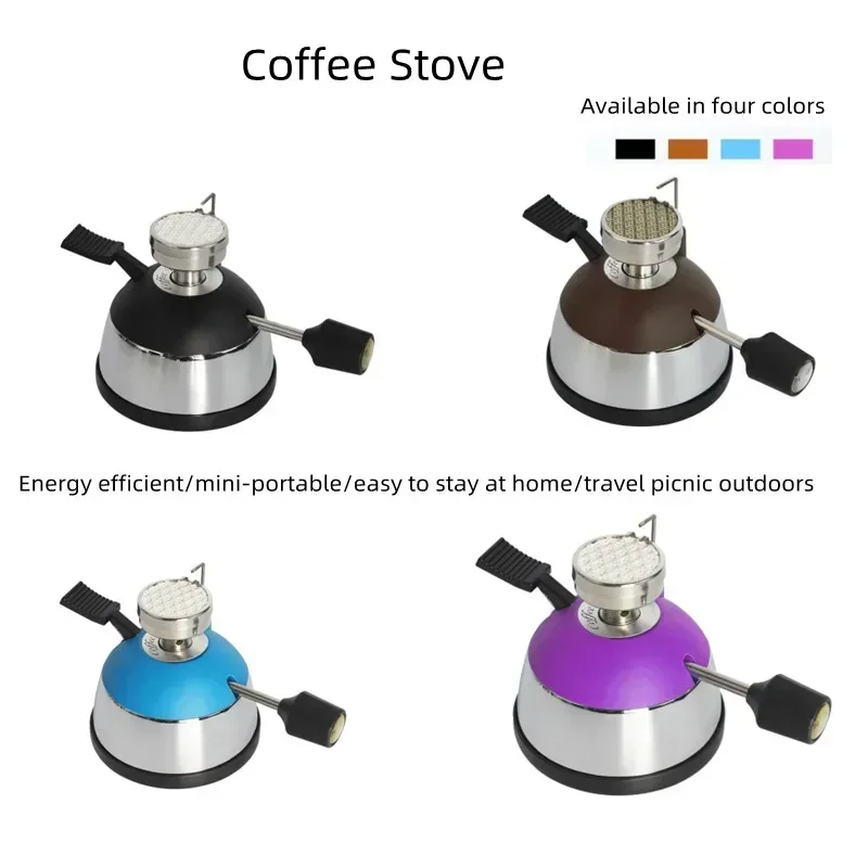 Micro Burner PORTABLE GAS FURNACE HT-5012 Coffee Gas Stove Ceramic Head Mini Portable Siphon Pot Moka pot gas stove gas stove