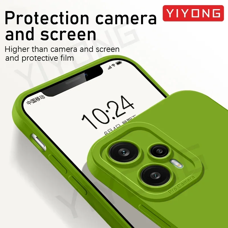 YIYONG Silky Soft Liquid Silicone Phone Case